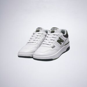 New Balance 550 Verde con Blanco
