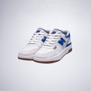 New Balance 550 Blanco con Azul