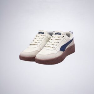 Puma Blanco con Azul